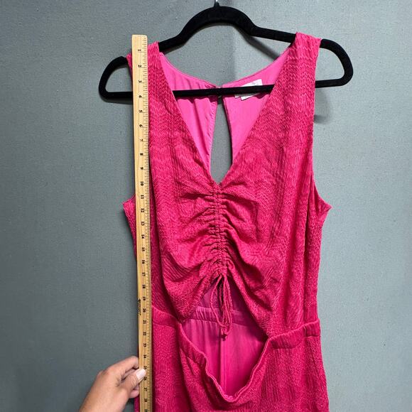LOVERS‎ and FRIENDS Sharon Jumpsuit in Passion Pink Size XL - Picture 11 of 12